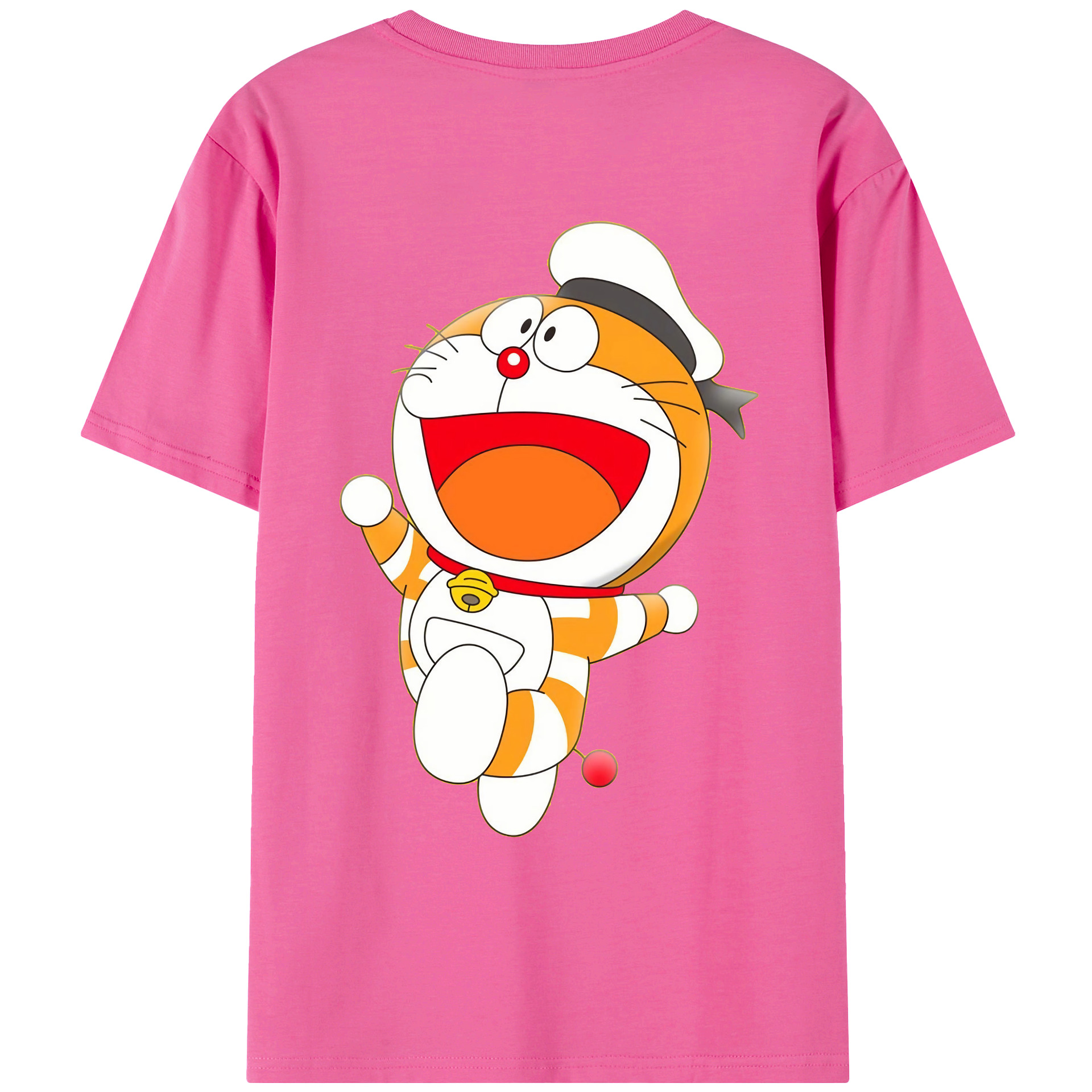 （画像用） ドラえもん Doraemon レディース半袖Tシャツ(バックプリント)
